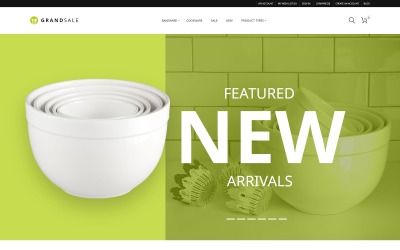 "GrandSale - Kitchen Supplies" thème Magento adaptatif #70291
