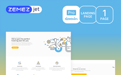 Hoztan - Hosting Pro Elementor Şablonu