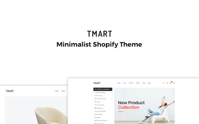 Tmart - Minimalistisch Shopify-thema