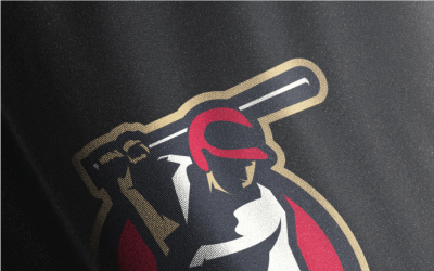 Szablon Logo Baseball