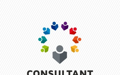 Consultant Human Logo Template