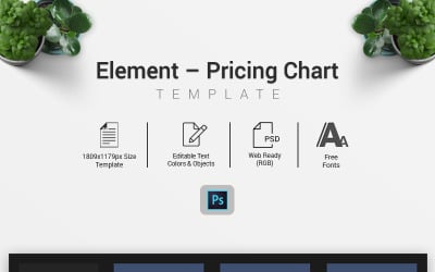 Element - Prijsgrafiek Infographic