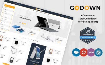 GoDown - Elektronikus többcélú WooCommerce téma