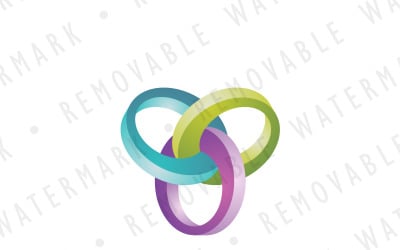 Nexus Chain Knot Logo Template