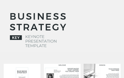 Presentazione della strategia aziendale - modello di Keynote