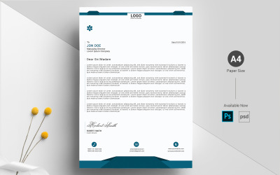 Riha - Briefpapier / sollicitatiebrief - Sjabloon voor huisstijl