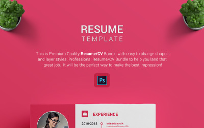 Andy – CV & Resume Template #70646