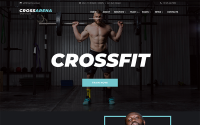 Cross Arena - Thème WordPress Elementor Crossfit Studio
