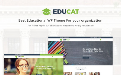 Responsive Educat - Education Wordpress #70629