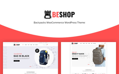 Tema WooCommerce "Beshop - Backpacks" #70664