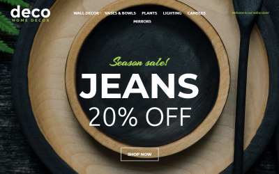 Deco - Modèle OpenCart de boutique en ligne de design d&amp;#39;intérieur