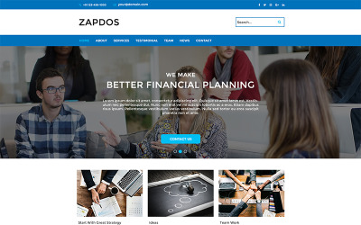 Фінансовий PSD-шаблон Zapdos