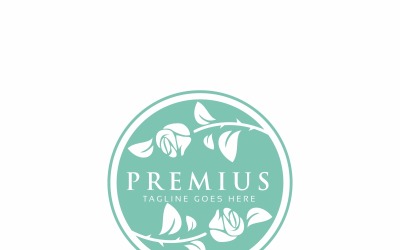 Premium Flower Logo Template