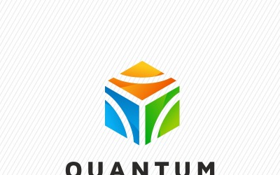 Quantum Hexagon Logo Template