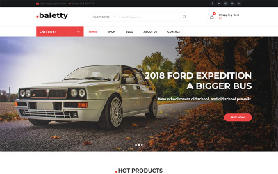 Baletty - Tema adaptable de WooCommerce