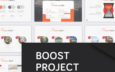 Boost Project Presentation PowerPoint-mall
