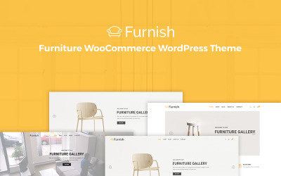 Furnish - motiv WooCommerce s minimálním nábytkem