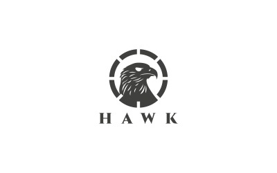 Hawk Logo sjabloon
