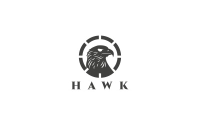Modelo de logotipo Hawk