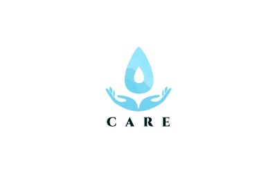Plantilla de logotipo Safe Drop