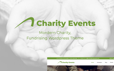 Reszponzív Charity Events - Modern Charity / Fundraising WordPress sablon 70816