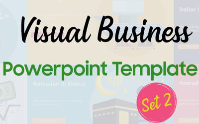 Modello PowerPoint di Visual-Business-Set-2