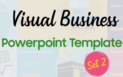 Шаблон PowerPoint Visual-Business-Set-2