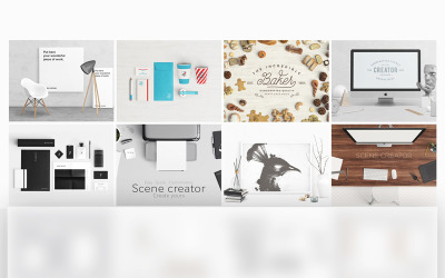 Scene Creator Bundle Mockup de Produto №71001