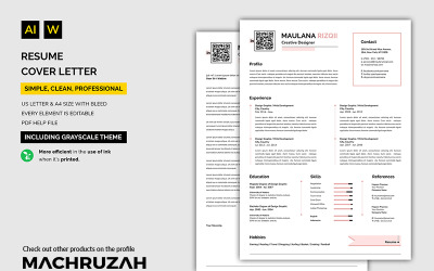 Simple &amp; Easy Resume Template