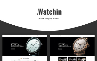 Watchin - Nézze meg az e-kereskedelmi Shopify témát