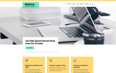 Interco Internet - Provider Joomla-sjabloon