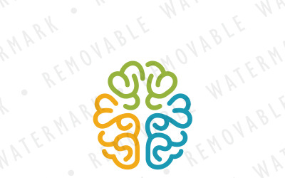 Plantilla de logotipo de intelecto colectivo