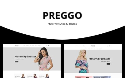 Preggo - motyw Shopify dla kobiet w ciąży