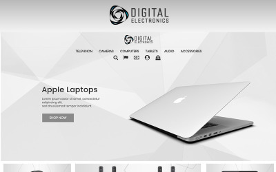 Reszponzív Digital Electronics Store 1.7 PrestaShop Theme PrestaShop sablon 71172