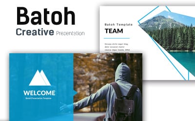 Batoh Modern PowerPoint-mall