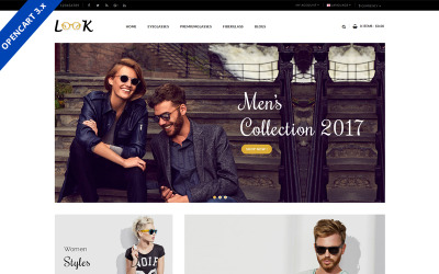 Look Glasses Responsive OpenCart Template