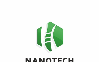 Nanotech DNA Logo Template