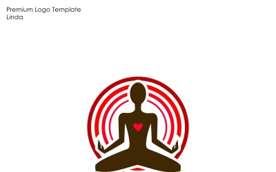 Szablon Logo medytacji