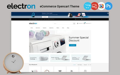 Electron – Electronics Store OpenCart sablon