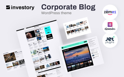 Investory - Tema Elementor WordPress per blog aziendale