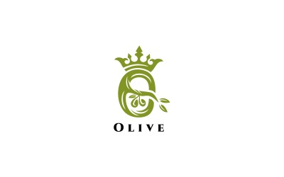 Olive Logo sjabloon