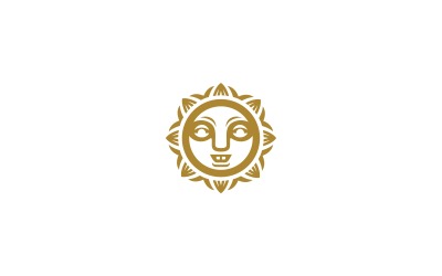 Sun Logo Template