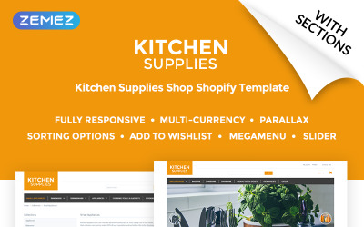Тема для кухни Shopify
