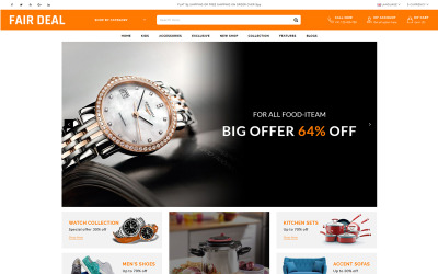 Fairdeal OpenCart Template