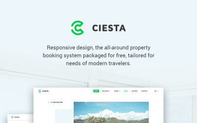 Responsive Ciesta - Resort Wordpress #71482