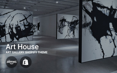 Art House - Tema do Shopify da Galeria de Arte