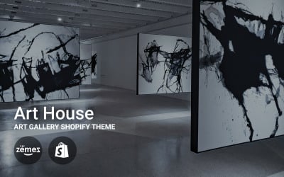 Art House - Thème Shopify pour galerie d&amp;#39;art