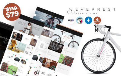 Eveprest Bike 1.7 - Thème PrestaShop Bike Store