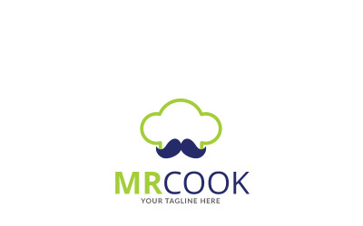 Logo šablony návrhu pana Cooka
