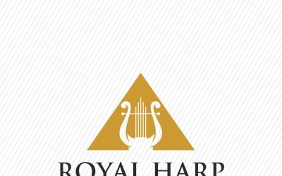 Royal Harp Logo Template